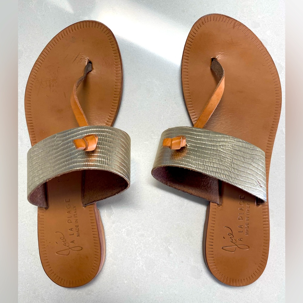 Joie Nice Sandal in platinum